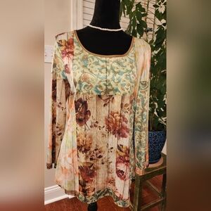 Floral Long Sleeve Dress